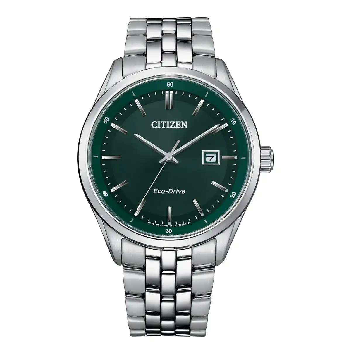 Citizen Dress Eco-Drive Men's Green Watch BM7569-89X