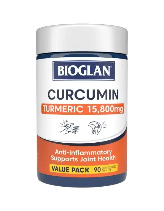 Bioglan Curcumin Turmeric 15,800mg Value Pack 90s