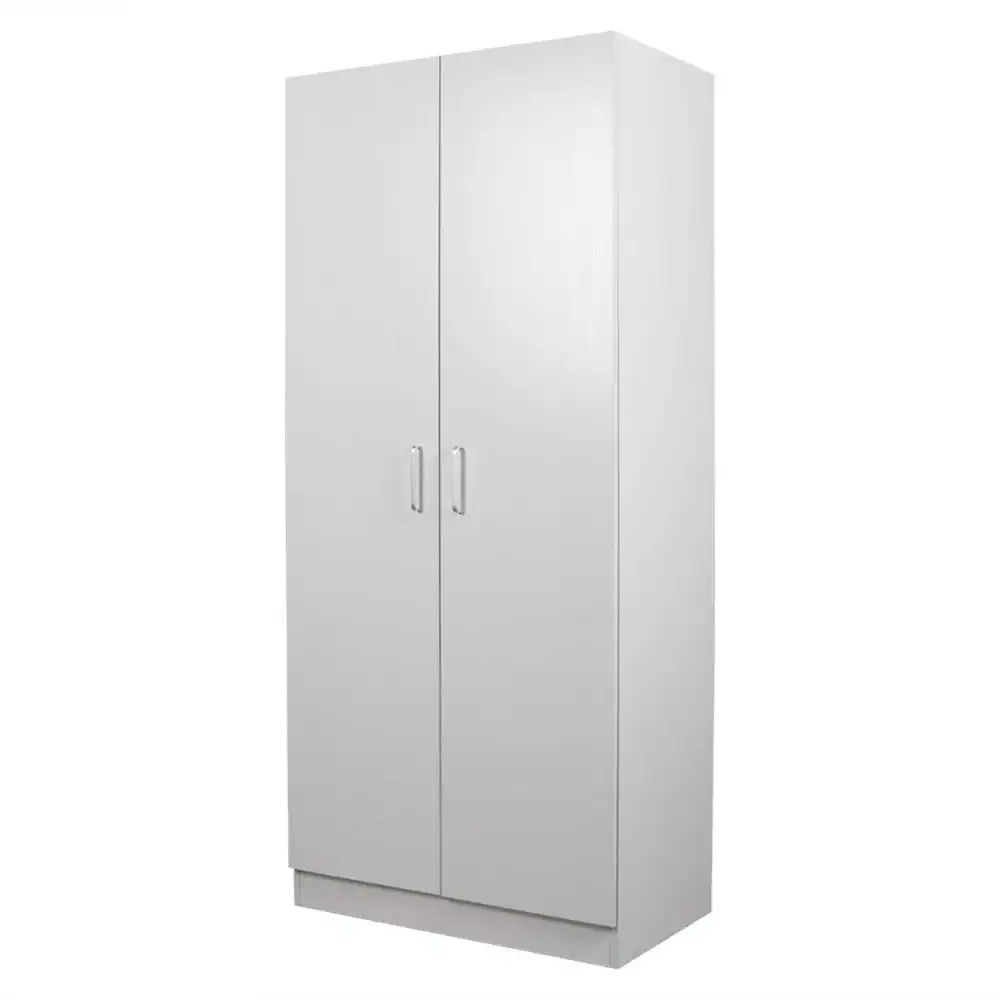 Jace 2-Door Multi-Purpose 5-Tier Cupboard Pantry Storage Cabinet - White