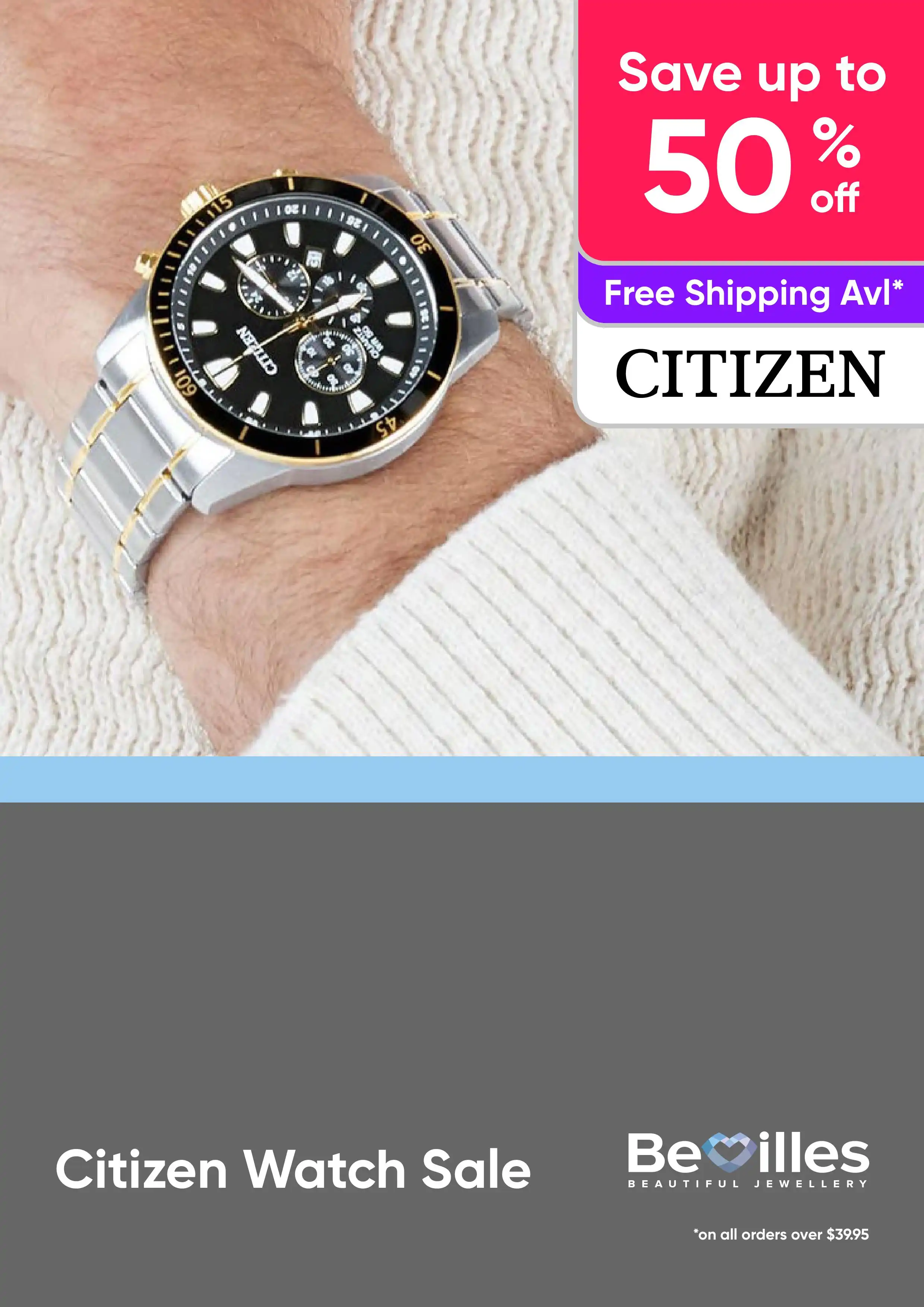 Citizen Watch Sale - up to 50% off